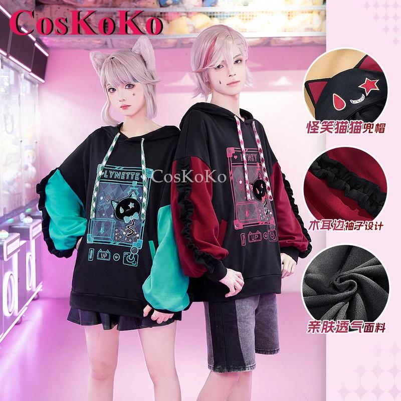 CosKoKo Lyney/Lynet ڽ   Ʈ ڽƬ м ϸ  ĵ, ҷ Ƽ   Ƿ S-XL